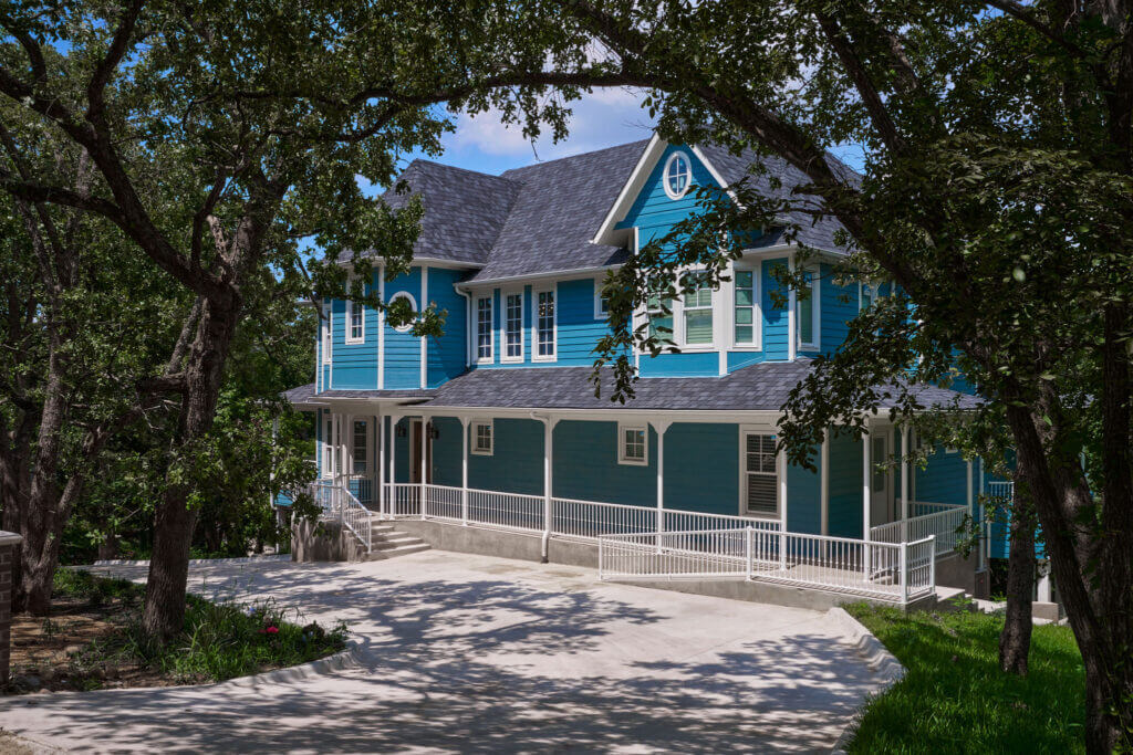 The Blue Belle House