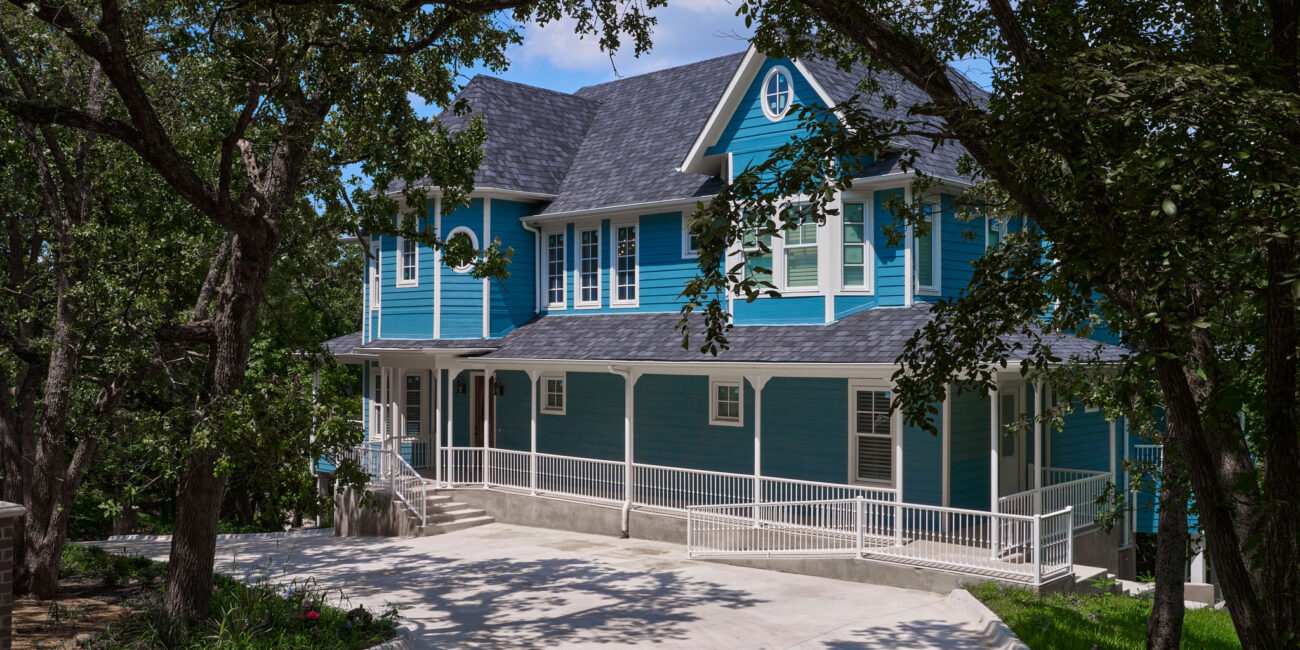 The Blue Belle House